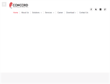 Tablet Screenshot of concordtech.co.in